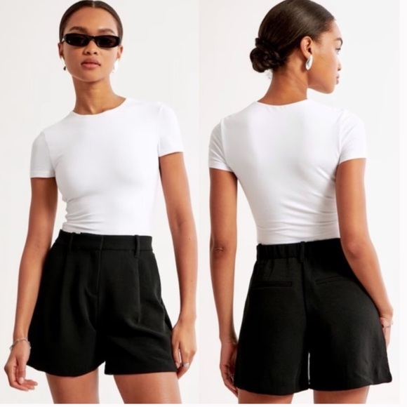 Abercrombie & Fitch Pants - Abercrombie and Fitch Ultra High Rise Tailored Shorts